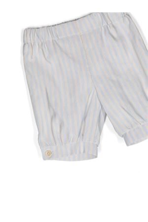 Light blue linen trousers LA STUPENDERIA KIDS | CCBR55Q45.